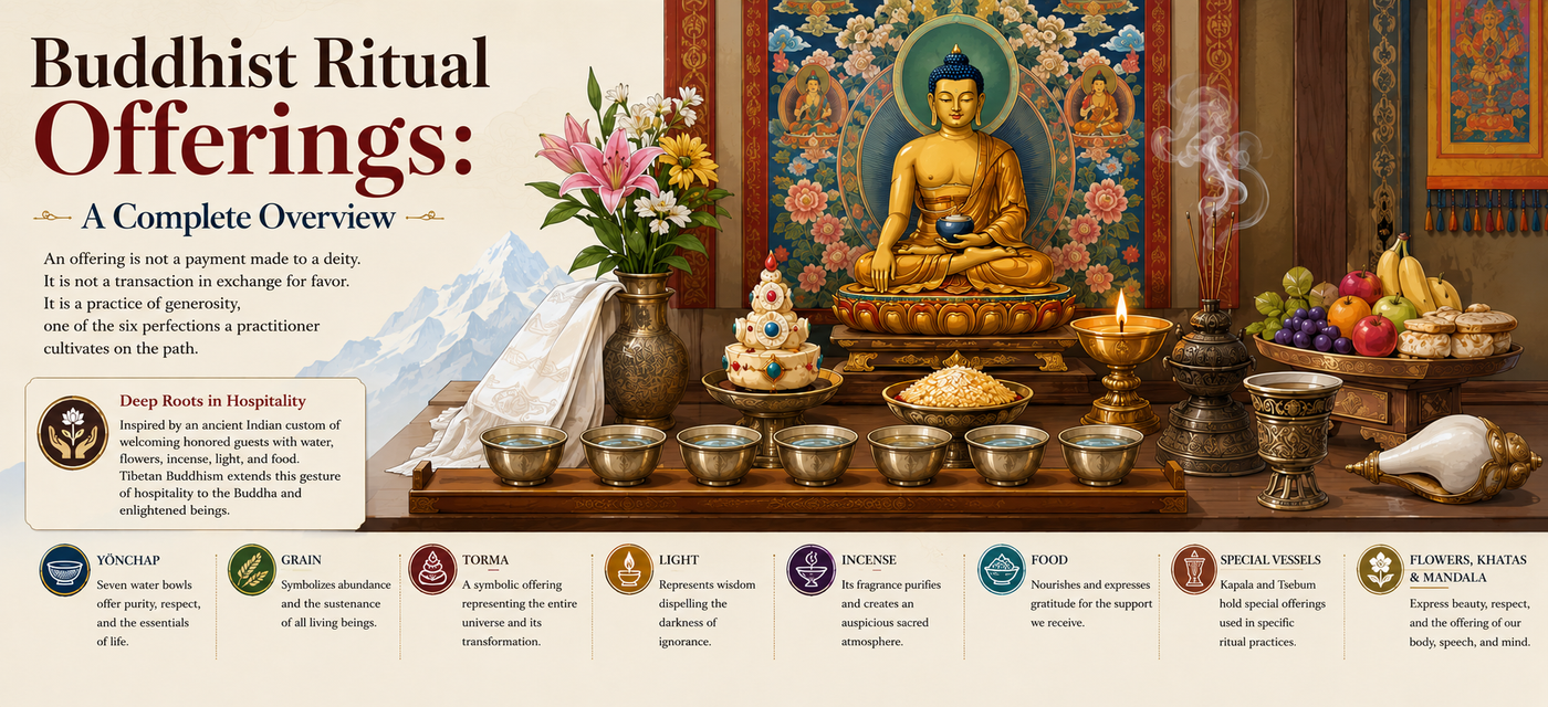 Buddhist Ritual Offerings: A Complete Overview