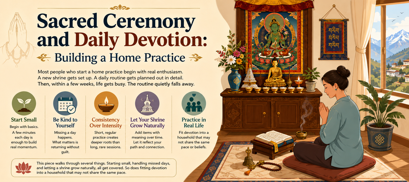 Sacred Ceremony and Daily Devotion: Building a Home Practice