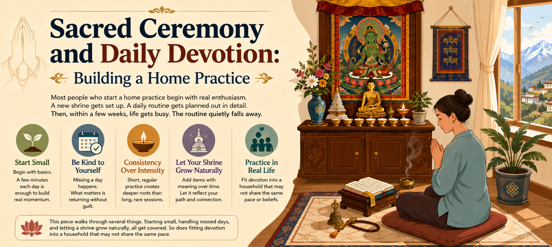 Sacred Ceremony and Daily Devotion: Building a Home Practice