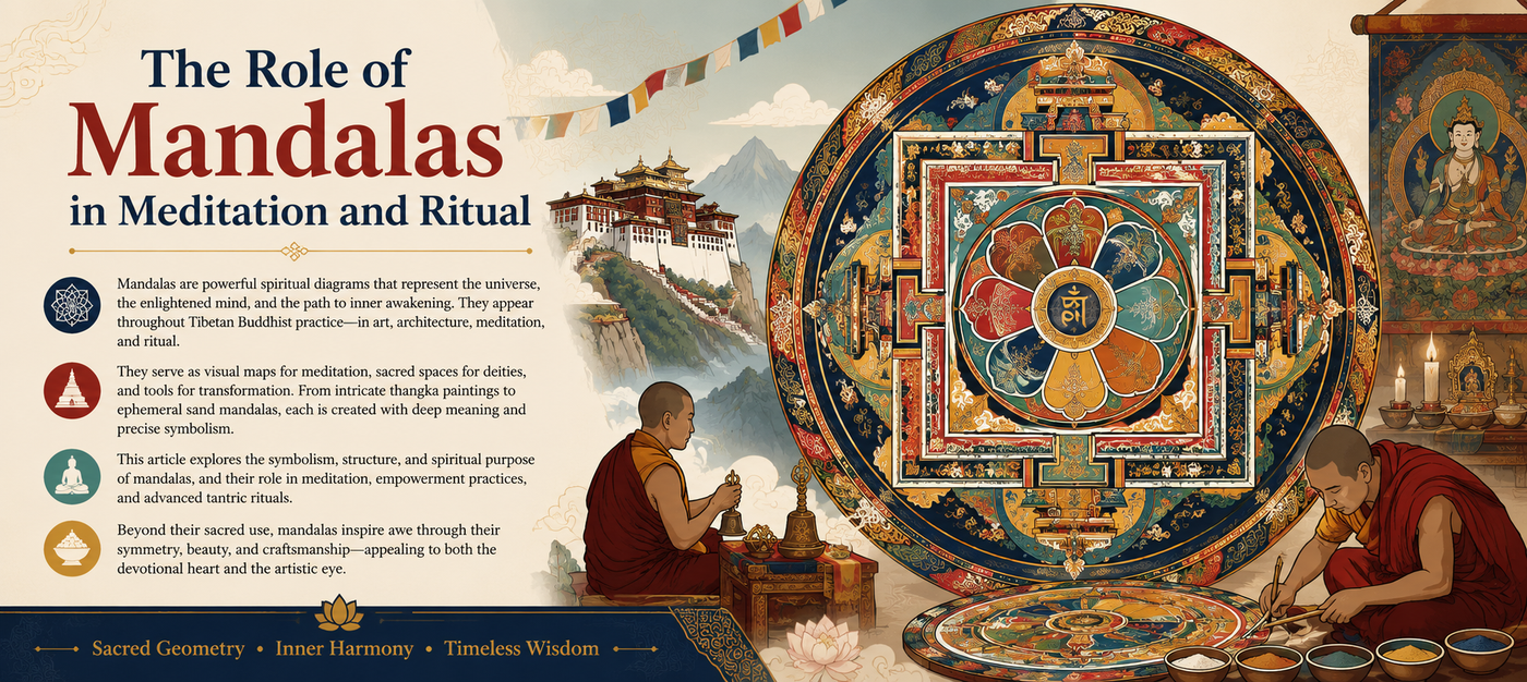 The Role of Mandalas in Meditation and Ritual