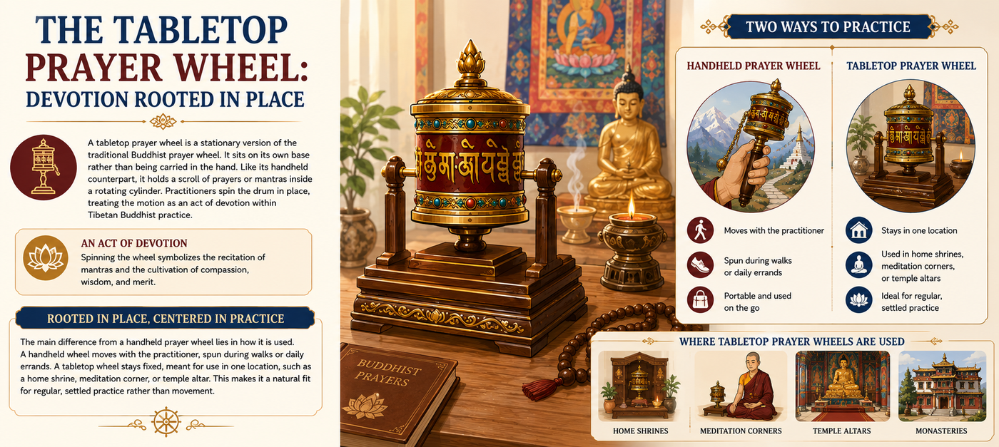 The Tabletop Prayer Wheel: Devotion Rooted in Place