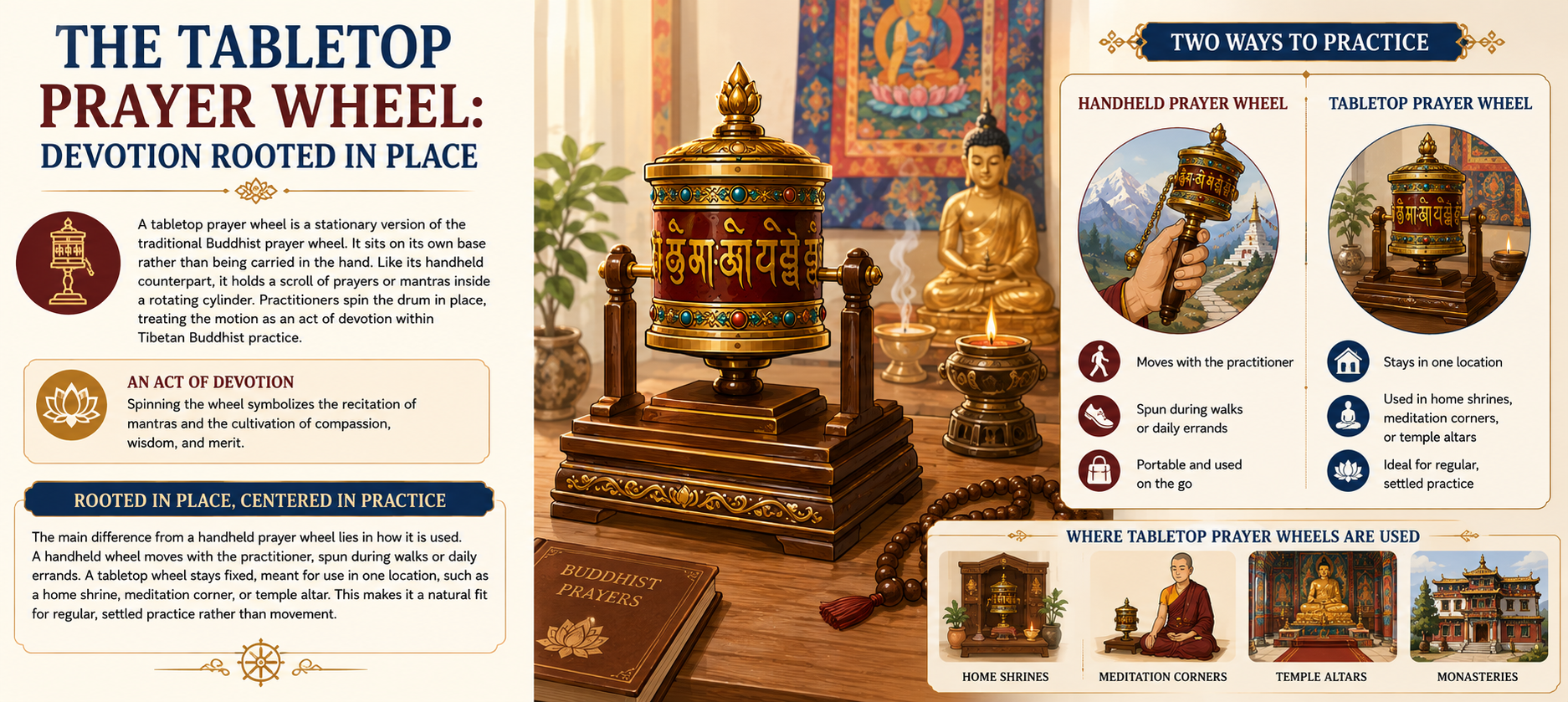 The Tabletop Prayer Wheel: Devotion Rooted in Place