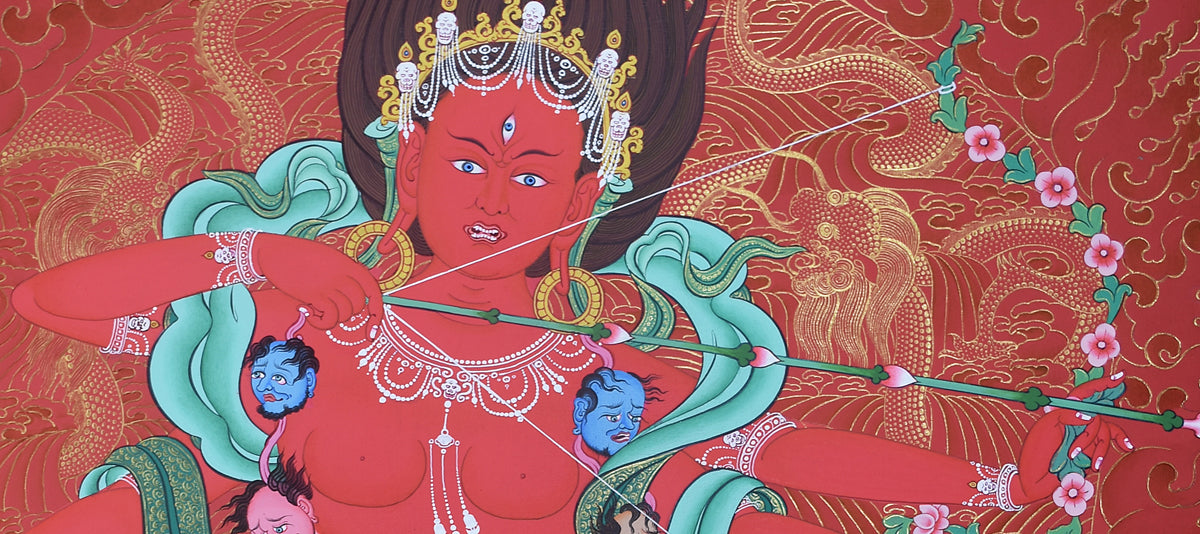 Kurukullā: The Radiant Deity of Magnetizing Wisdom in Vajrayana Buddhism