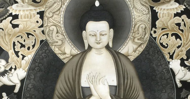 Pancha Buddha Thangkas