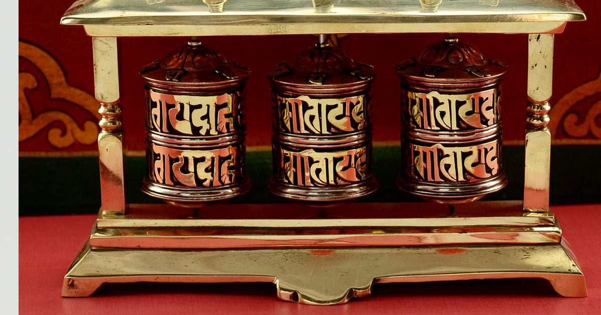 Tabletop Prayer Wheels