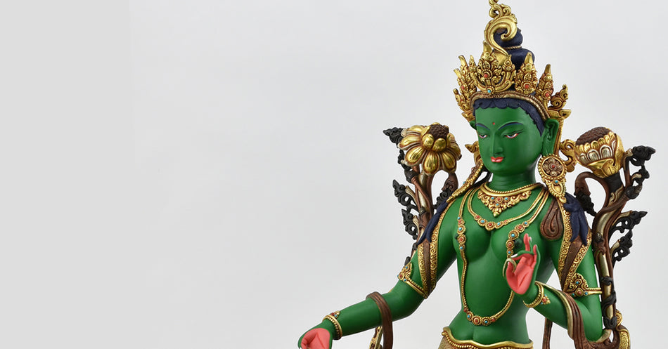 Green Tara Statues