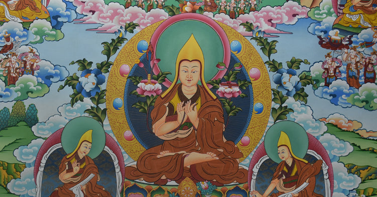 Tsongkhapa Thankgas