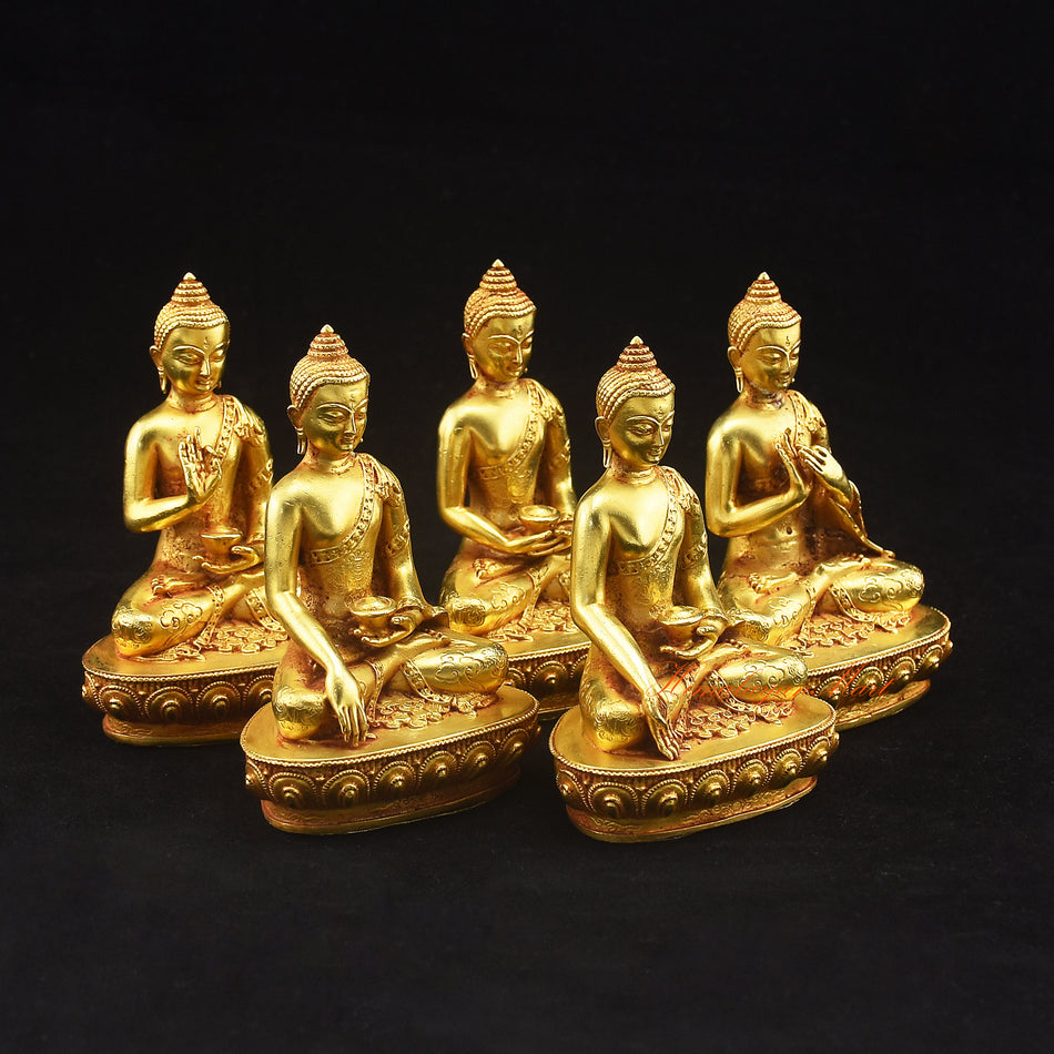 Five Buddha Set