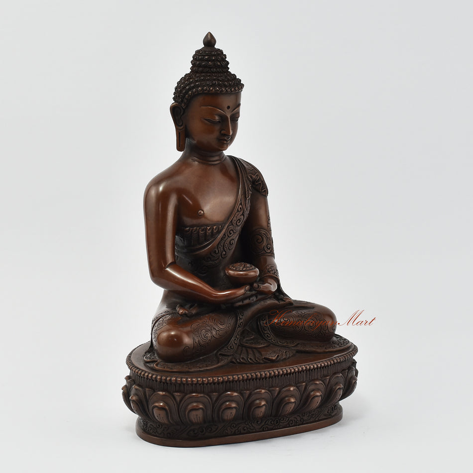 Amitabha Buddha Copper Statue