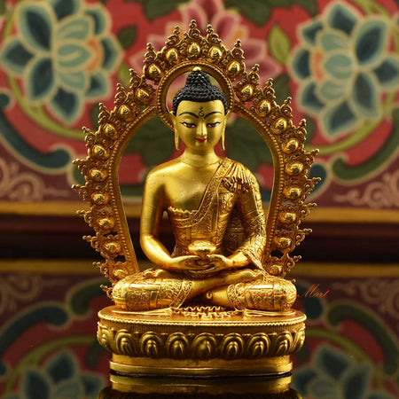 Amitabha Buddha Miniature Statue | Amitabha – A Small Buddha Statue Perfect for Your Shrine or Altar