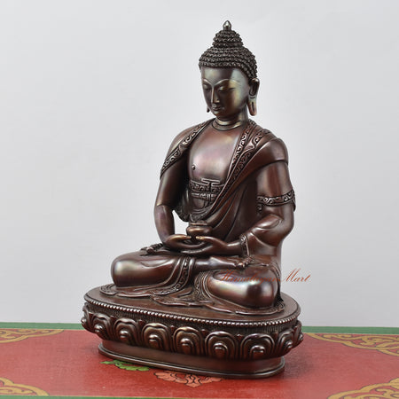 Amitabha Buddha Statue Sale Left Detail