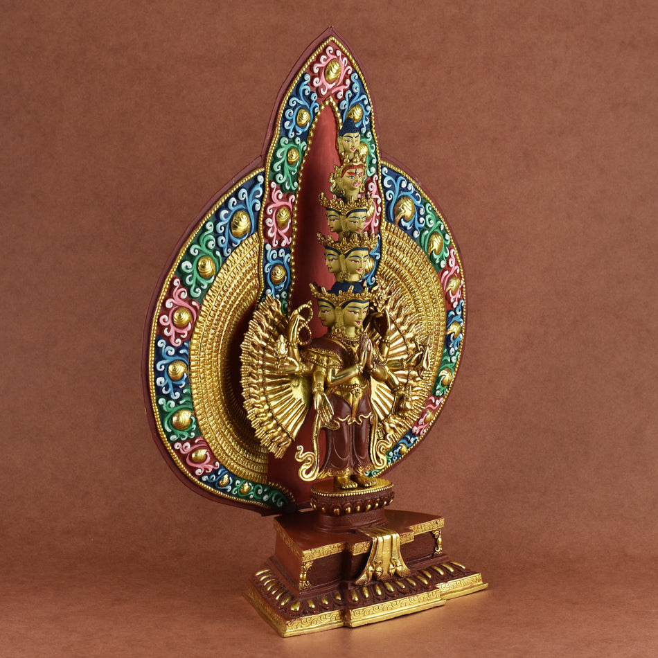 Avalokiteshvara Statue With 1000 Armed