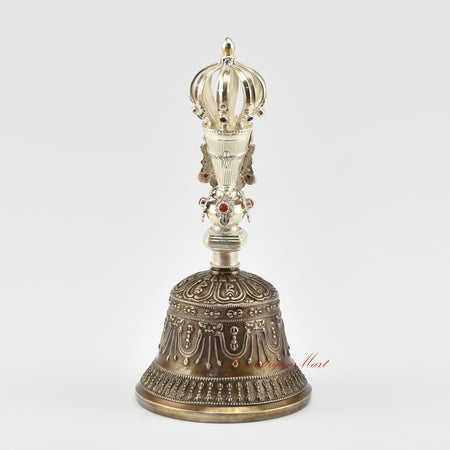 Silver and Bronze Alloy Bell