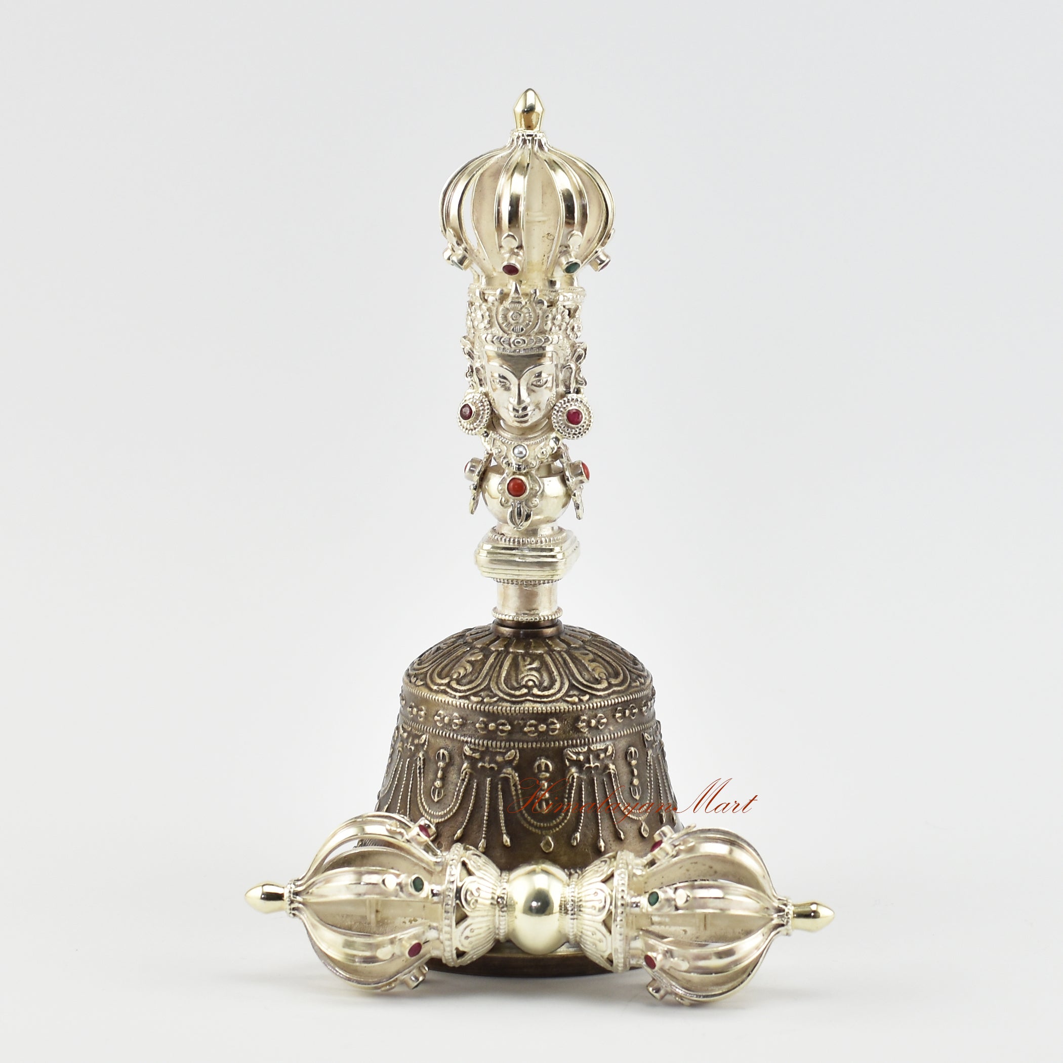 Tibetan Ritual Items Vajra and Bell Set