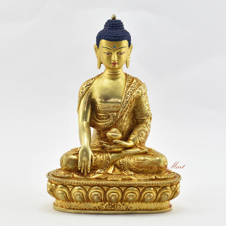 Buddha Shakyamuni Copper Statue