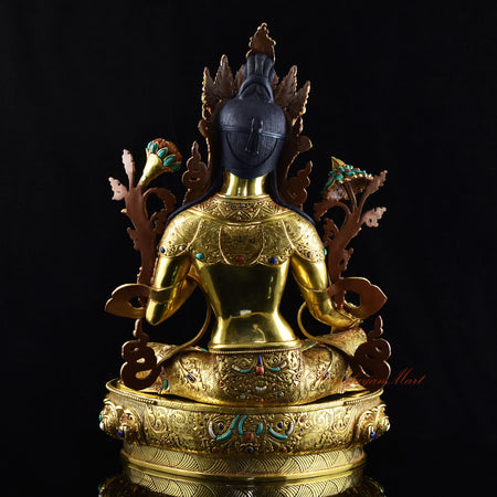 Green Tara Statue