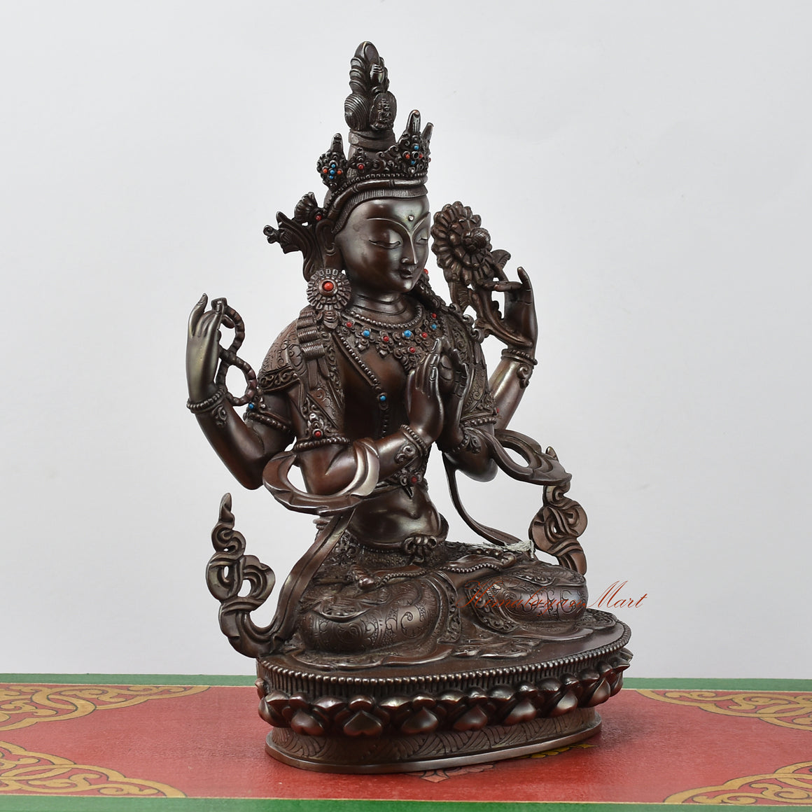 Tibetan Chenrezig Meditation Statue