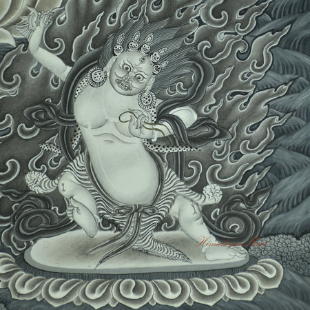 Vajrapani Newari Thangka Painting