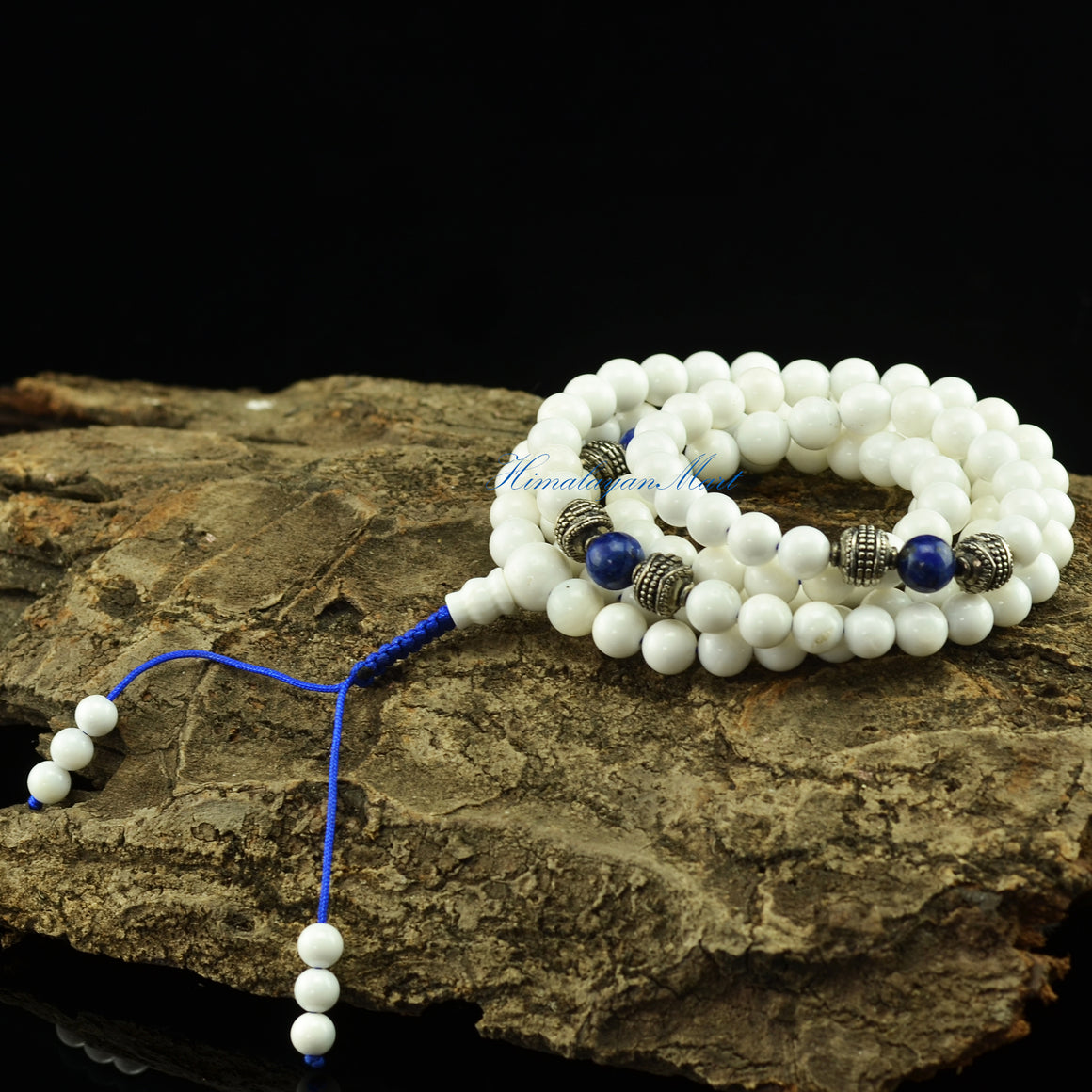 Conch Shell Prayer Beads Japa Mala