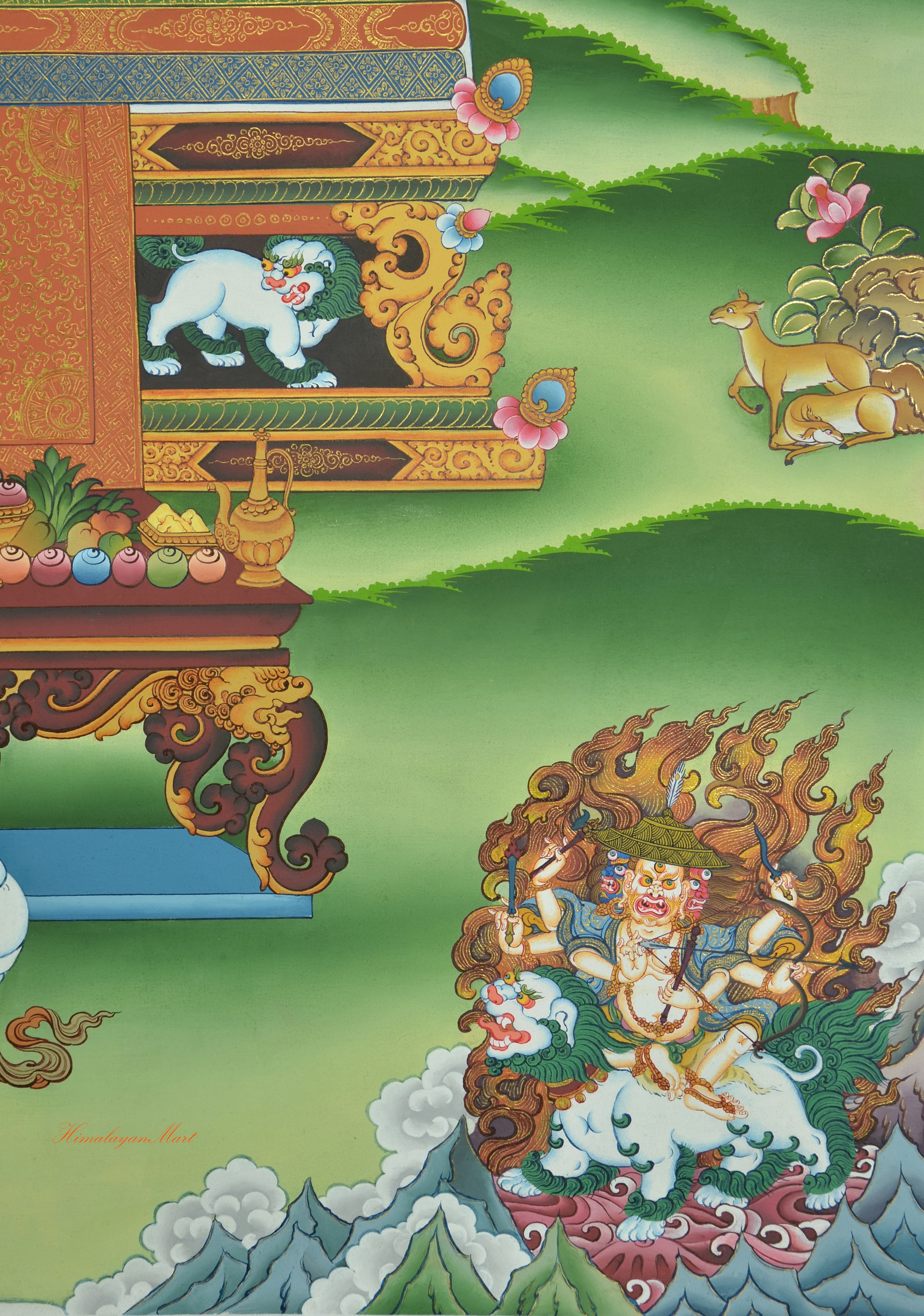 Dorje Legpa Thangka Painting