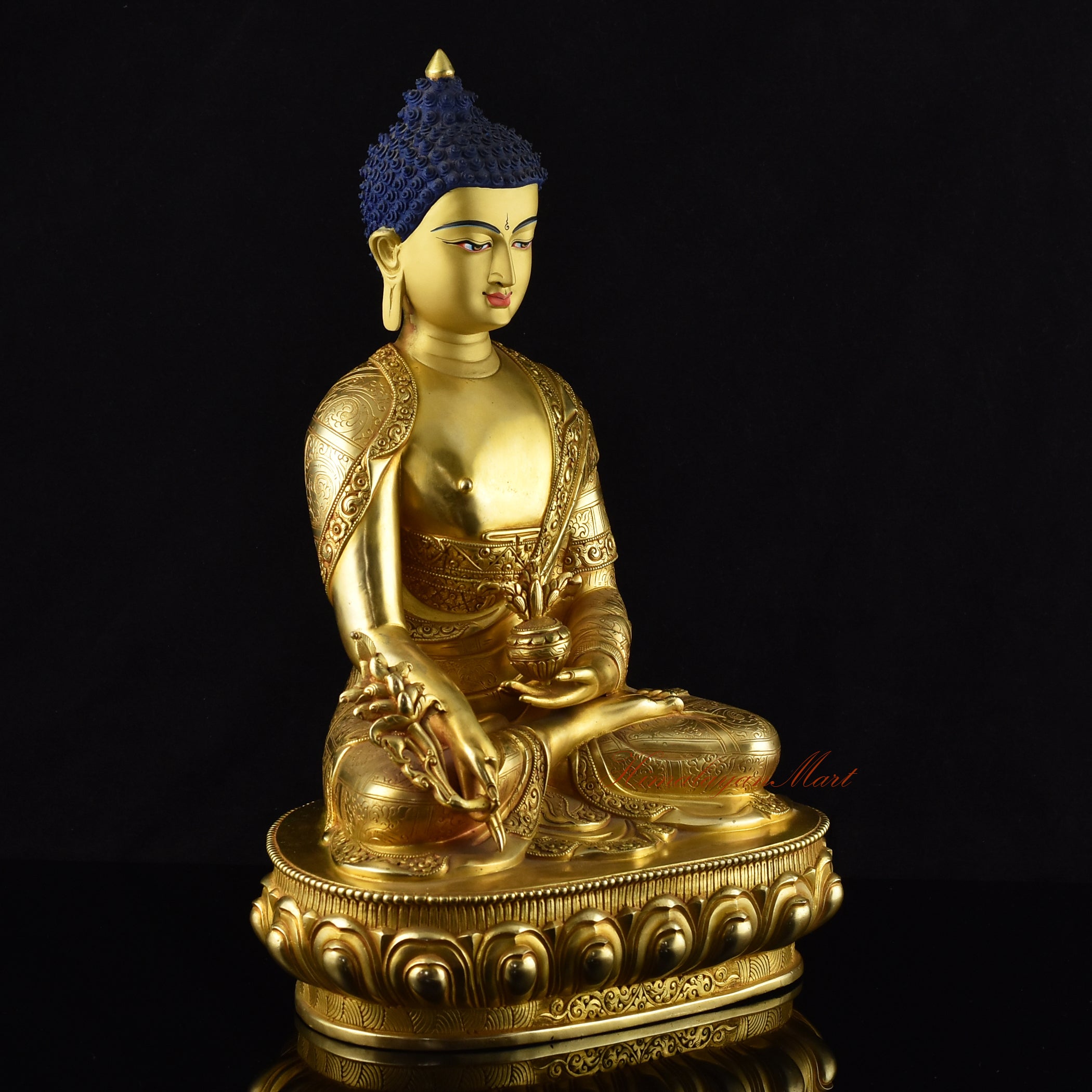 Exquisite Medicine Buddha Statue