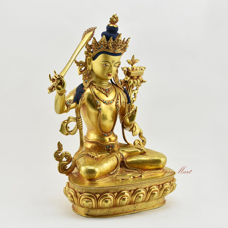 Fine Tibetan Manjushri Statue