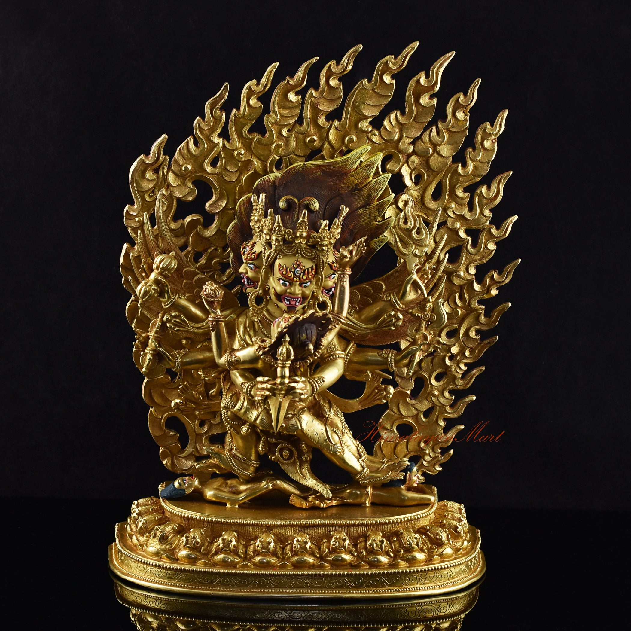 Fine Quality Vajrakilaya Statue | Yidam Deity – The Vanquisher of Obstacles and Ignorance