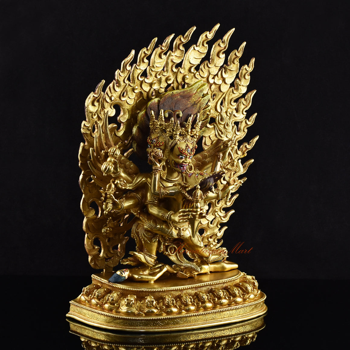 Fine Quality Tibetan Vajrakilaya Statue