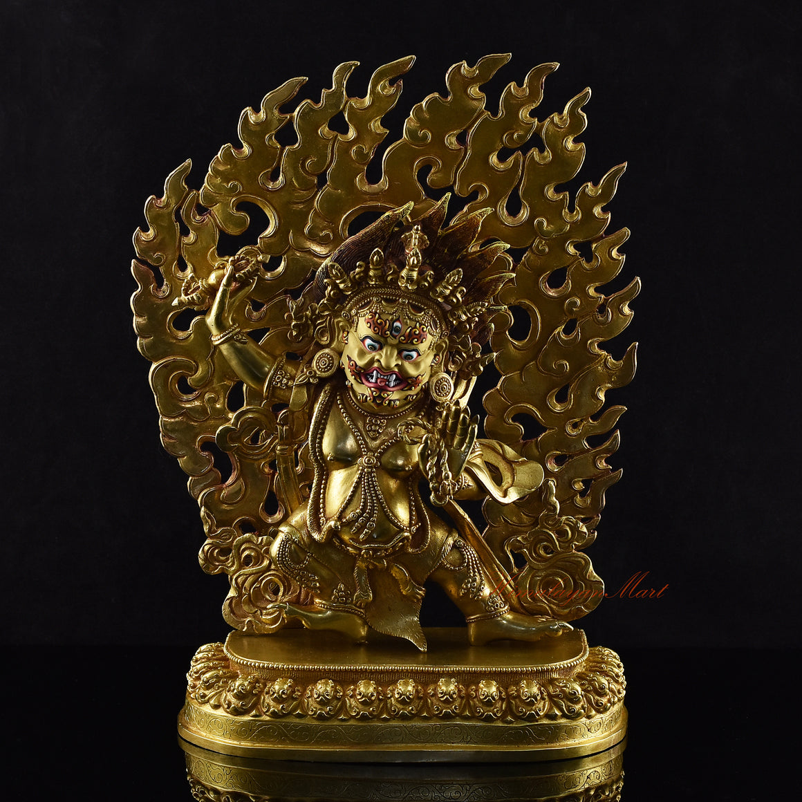 Fine Quality Vajrapani Statue | Chana Dorje – The Guardian of the Thunderbolt