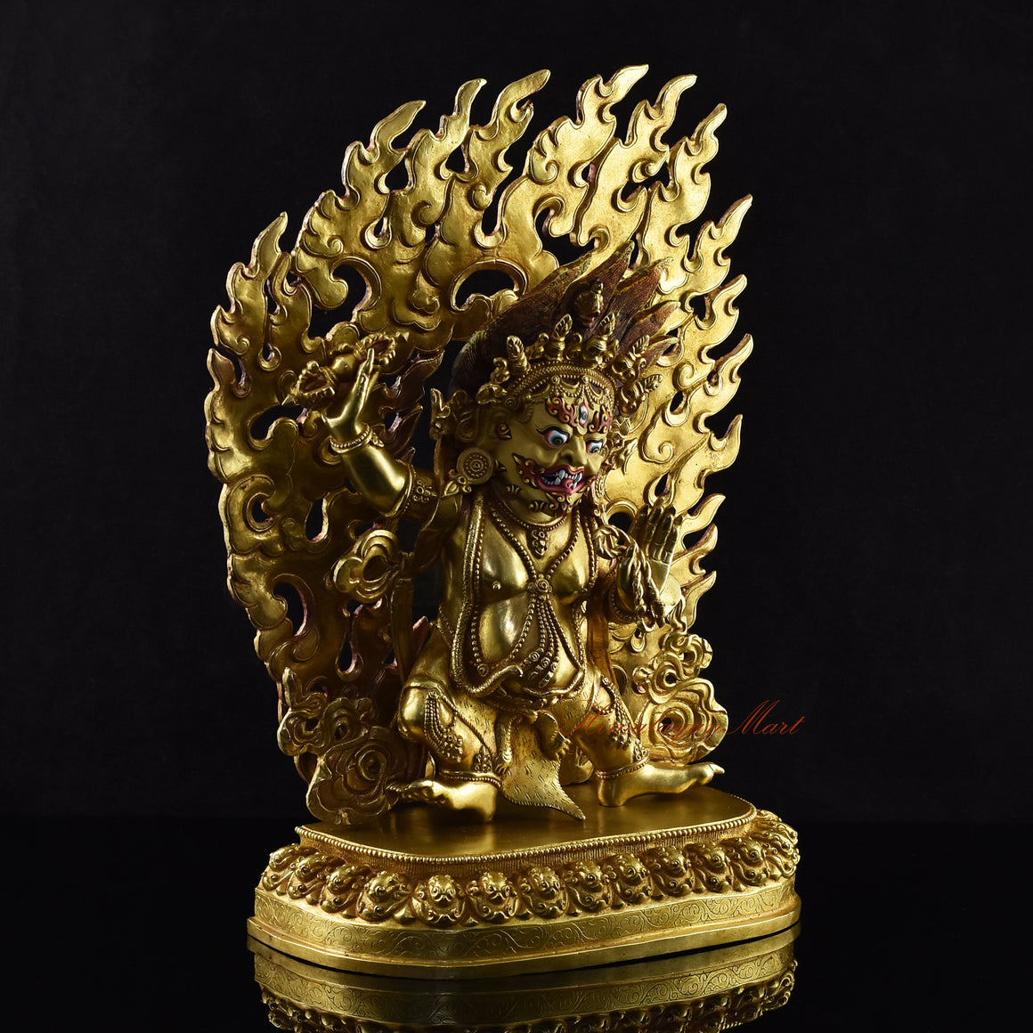 Fine Quality Tibetan Vajrapani Statue