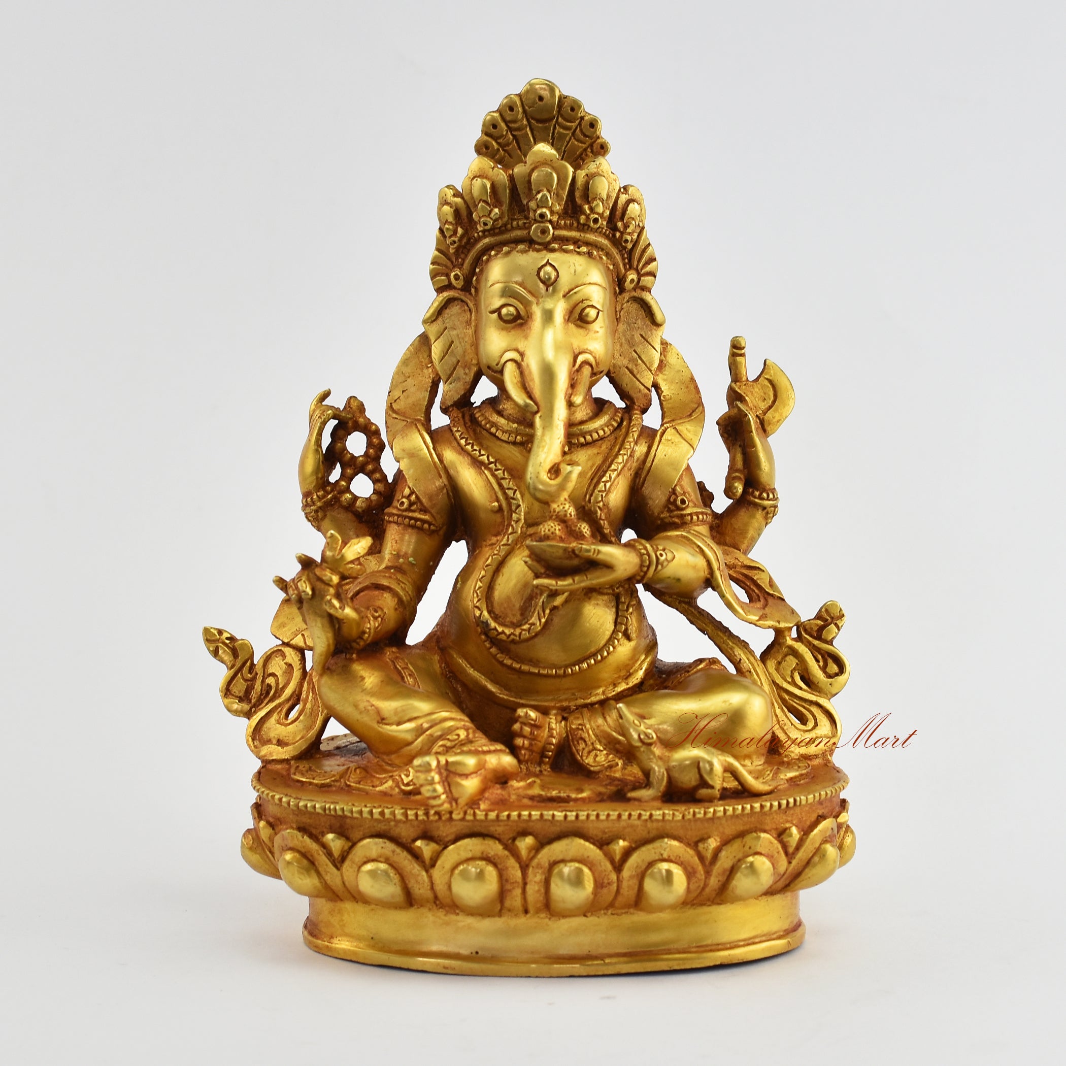 Four-Armed Ganesha Statue