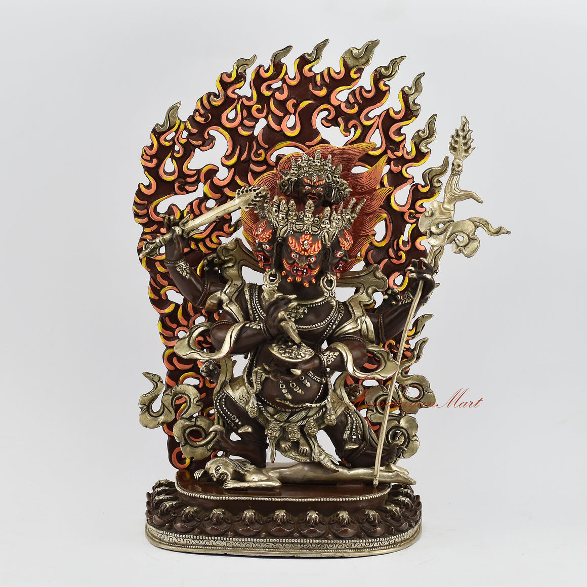 Four Armed Mahakala Statue