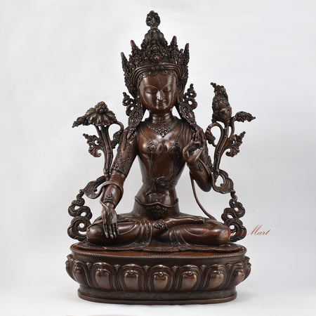 Goddess White Tara Statue 