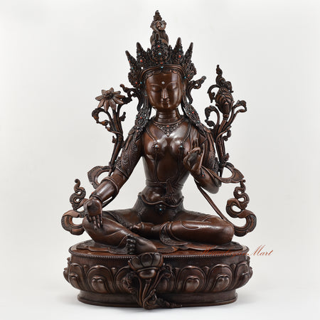 Green Tara Goddess Statue | A Timeless Tribute to Compassion