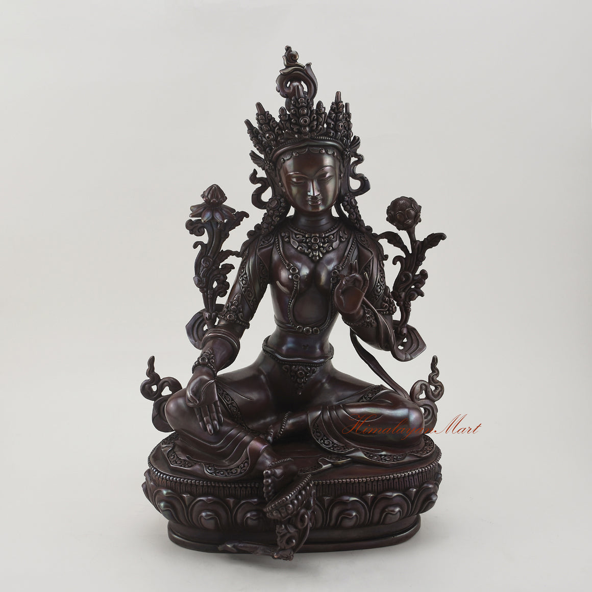 Green Tara Handmade Statue | Green Tara – The Embodiment of Compassion