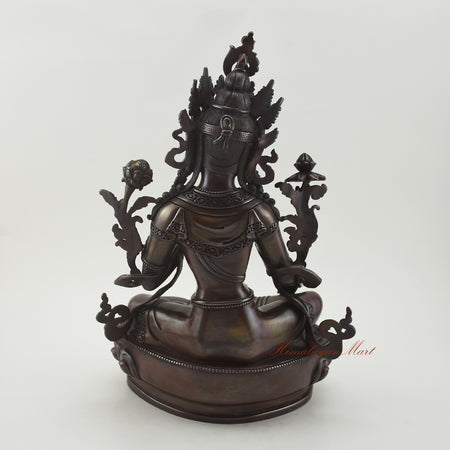 Green Tara Handmade Drolma Statue