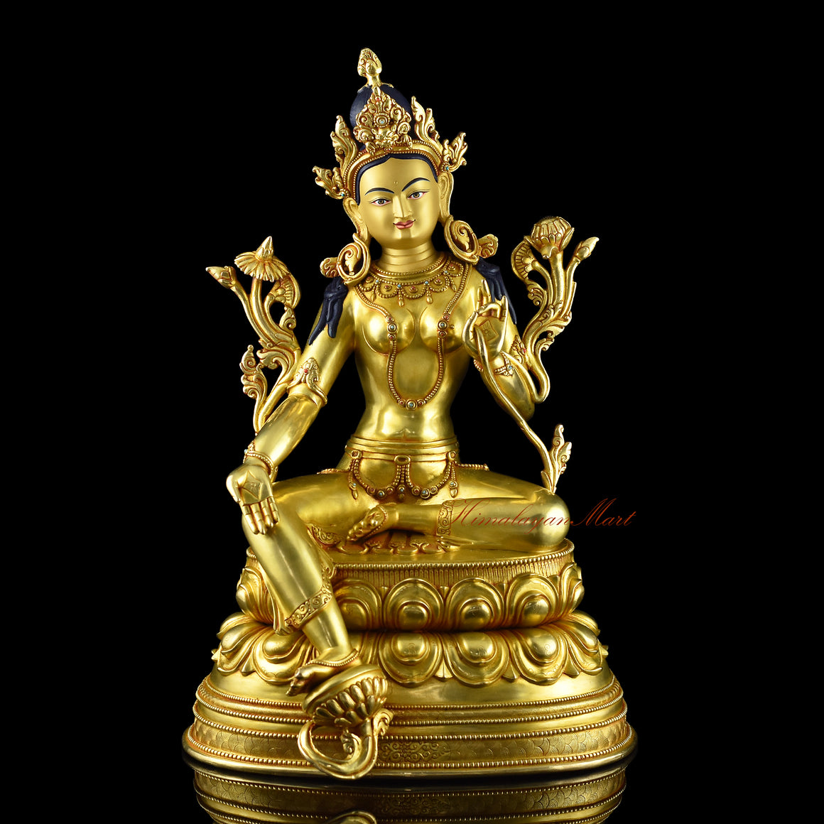 Green Tara for Meditation Statue 