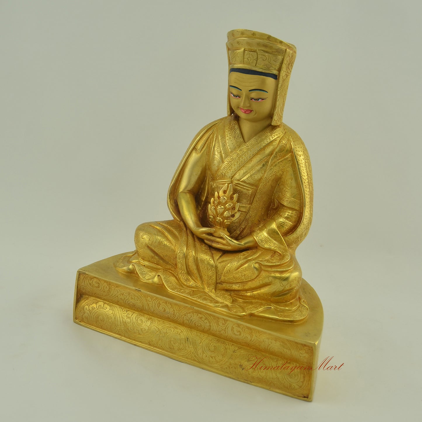 Guru Gampopa Statue | Tibetan Master Gampopa – The Man from Gampo ...