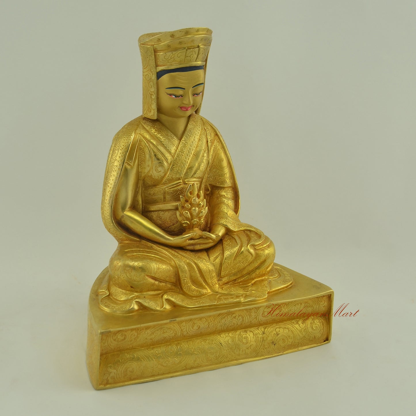 Guru Gampopa Statue | Tibetan Master Gampopa – The Man from Gampo ...
