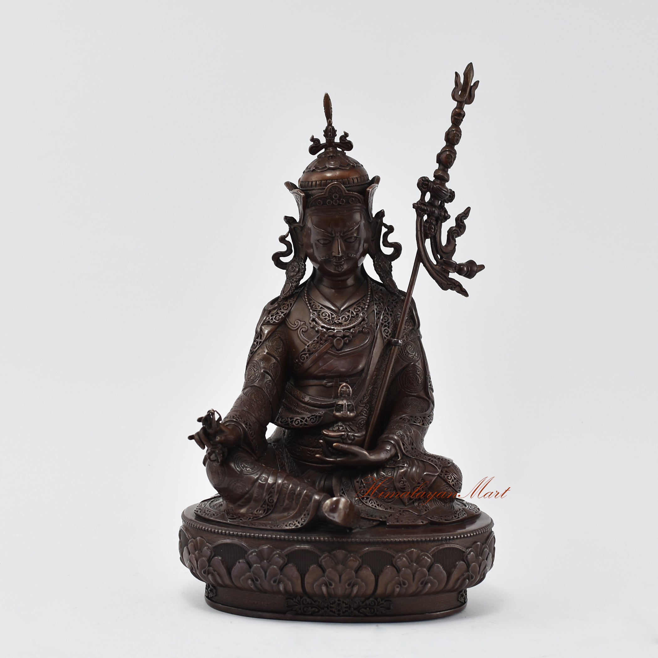 Guru Padmasambhava Oxidized Statue