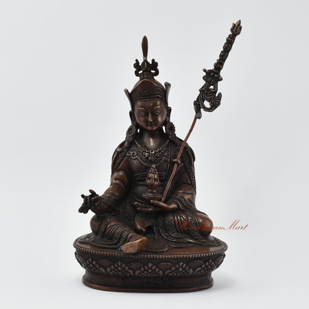 Guru Rinpoche Copper Statue | A Creative Tribute to the Essence of Tibetan Spirituality