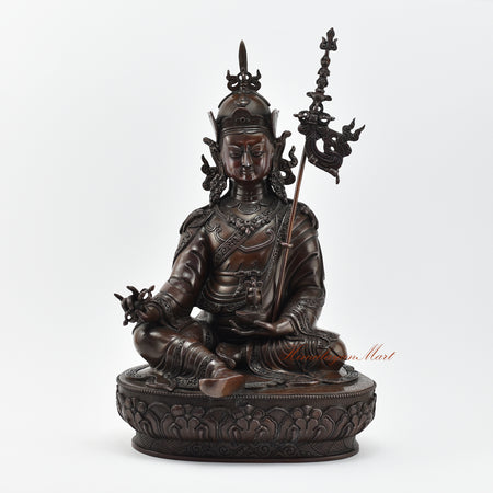 Guru Rinpoche Oxidized Statue | Guru Padmasambhava – The Precious Master 