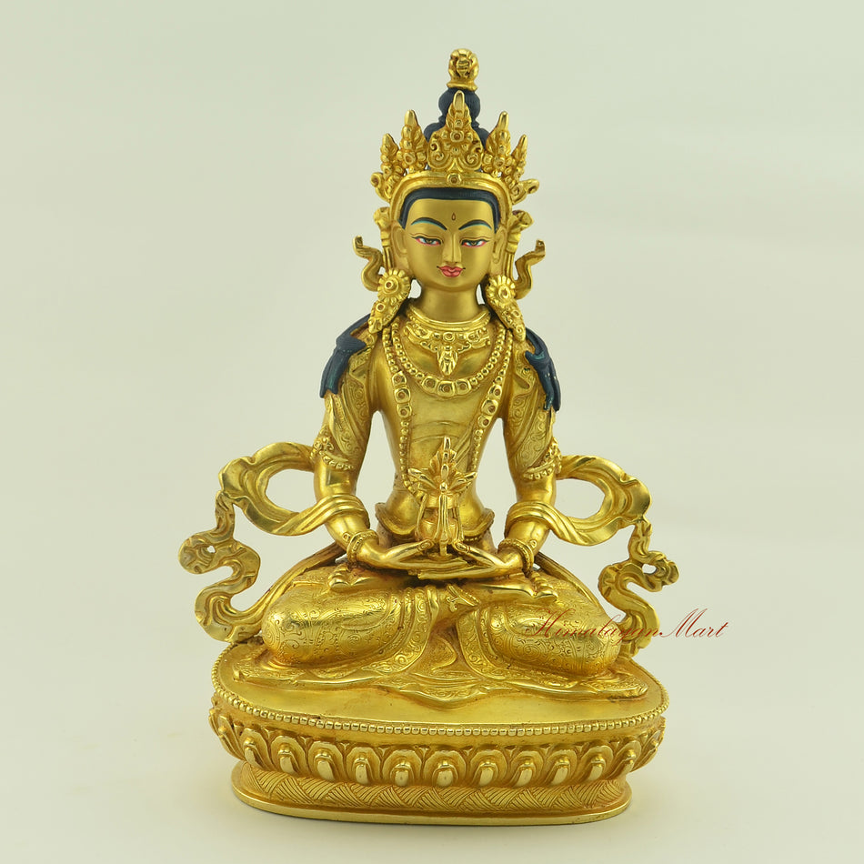 Hand-Carved Aparmita Statue | Amitayus Statue – The Essence of Spiritual Radiance