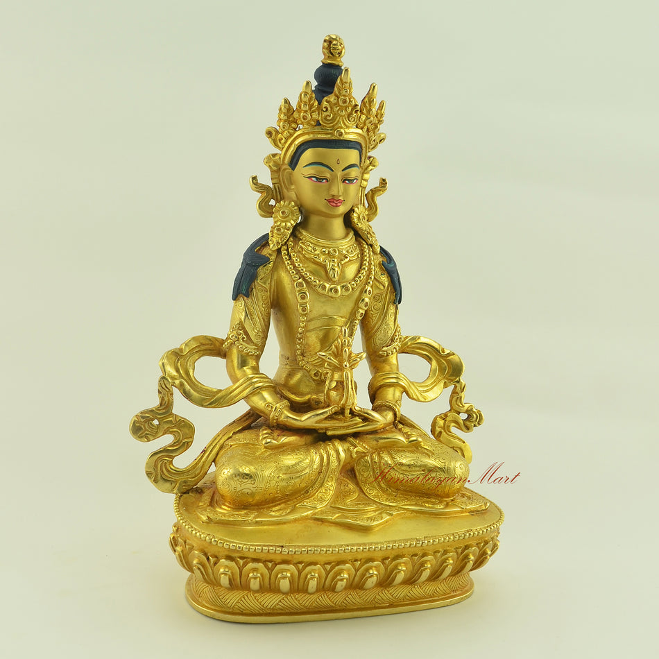 Hand-Carved Tibetan Aparmita Statue