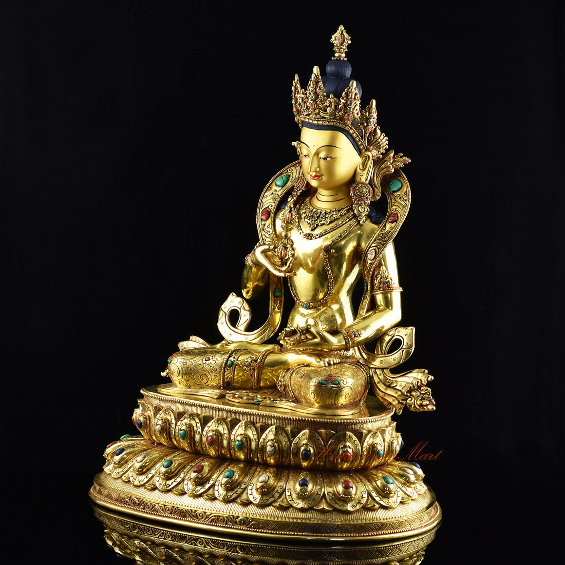 Handcrafted Buddhist Vajrasattva Statue