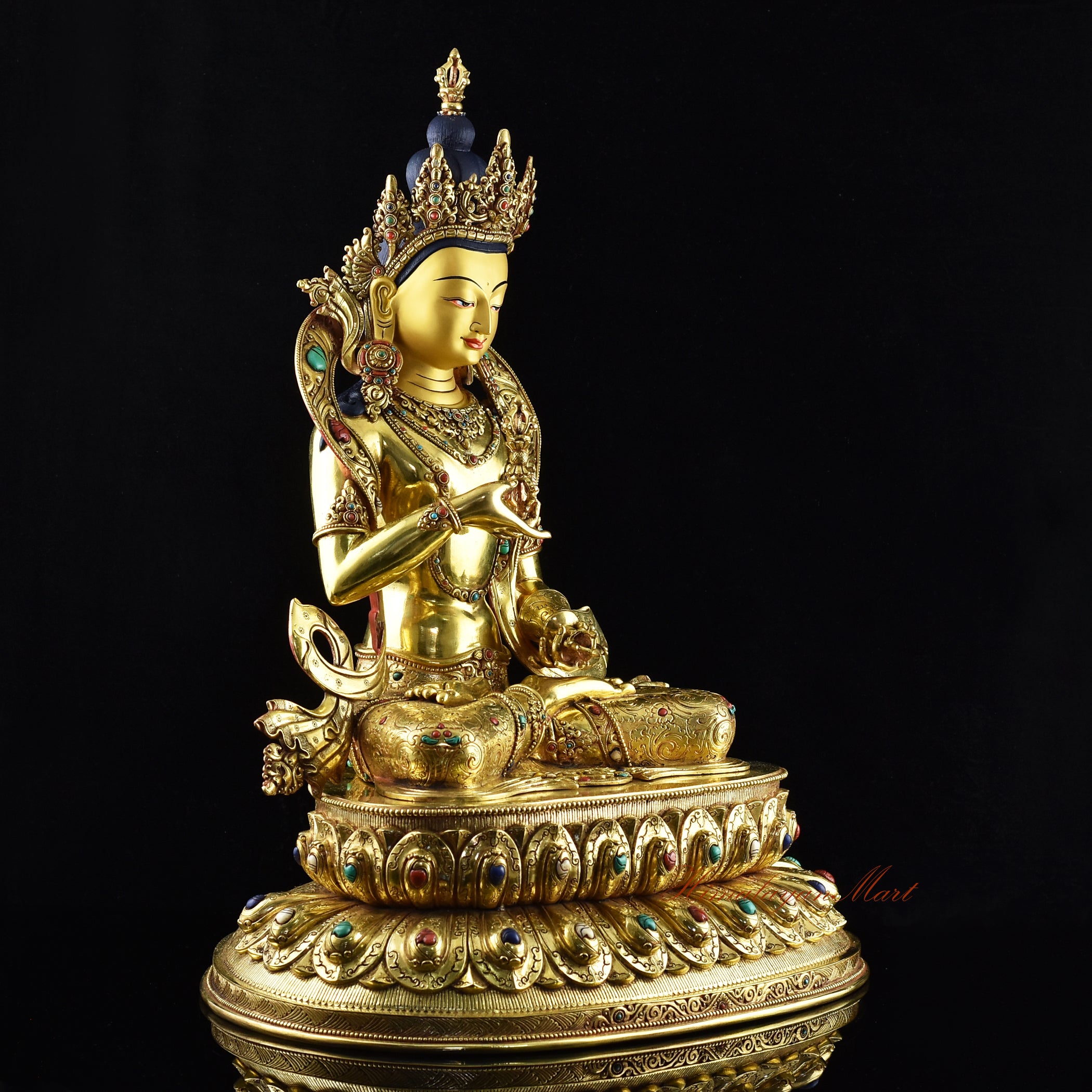 Handcrafted Tibetan Vajrasattva Statue