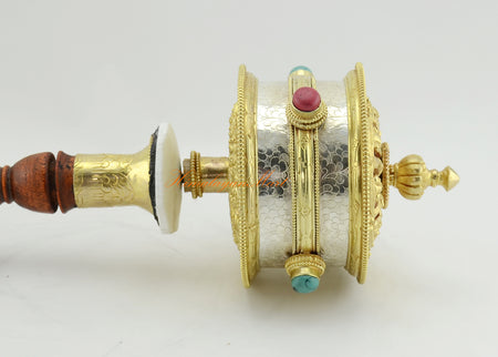 Tibetan Religious Prayer Wheel 