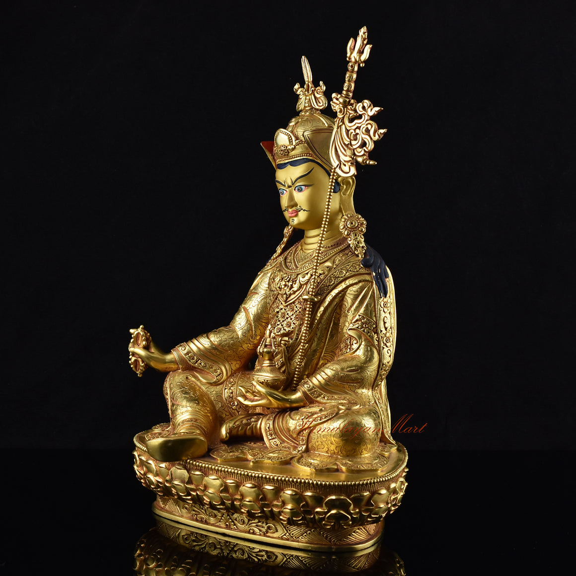 Handmade Guru Buddhist Rinpoche Statue