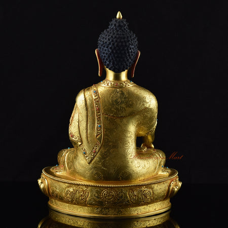 Handmade Sakyamuni Buddha Statue 