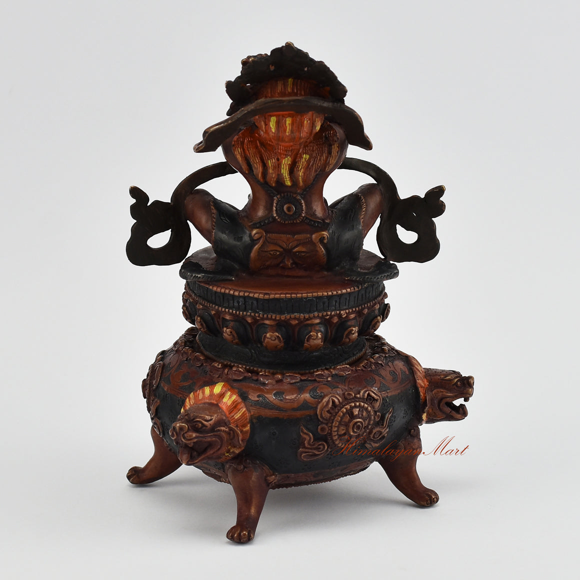 Ritual Item Mahakala Incense Burner 